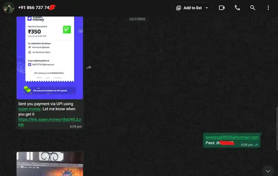 Delivery proof for Premium Tool — UPI paid, delivered instantly