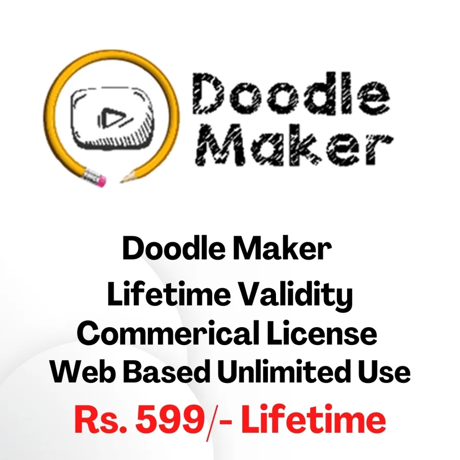 Doodle Maker Lifetime – cheap Video Editing group buy in India