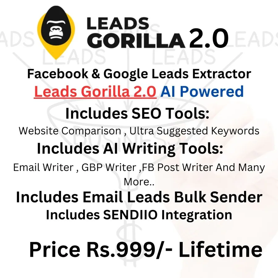 Leads Gorilla 2.0 Lifetime