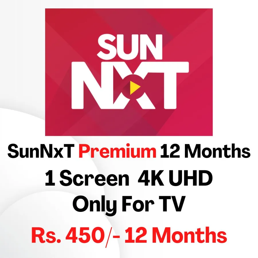 SunNXT Premium (FOR TV) – cheap Indian OTT group buy in India